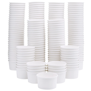 STOCK ROOM Plus 200 Pack Paper Ice Cream Cups