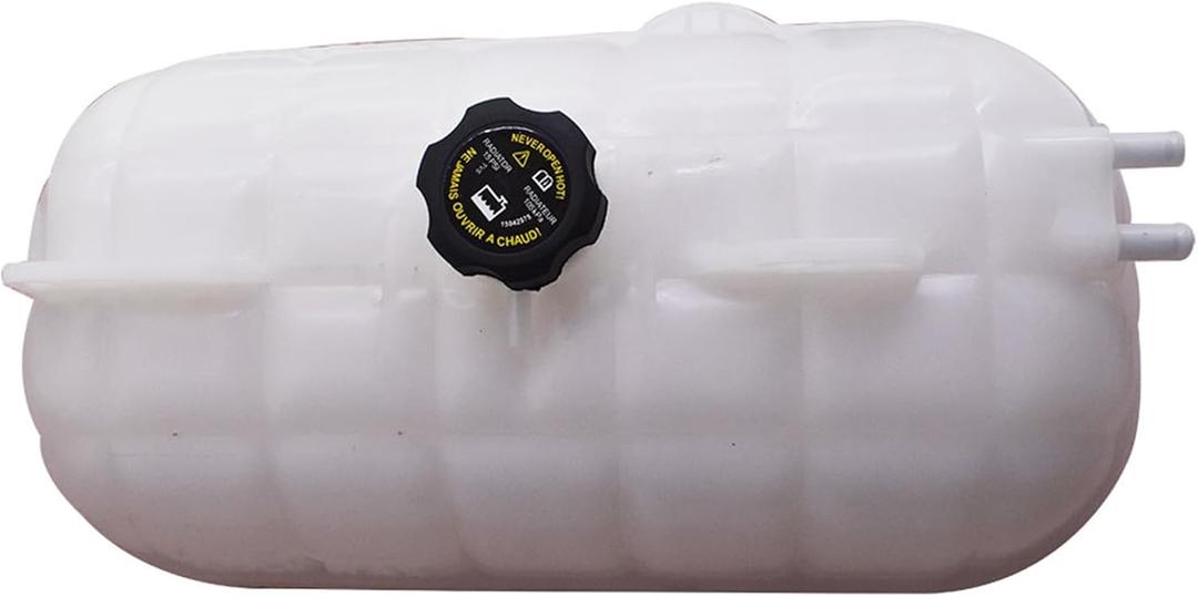 labwork Coolant Reservoir Fluid Overflow Plastic Bottle Housing w/Cap Replacement for Freightliner Columbia 120 112 Century Class 603-5201