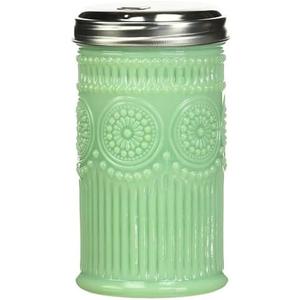 For TableCraft Jadeite Green Glass Sugar Dispenser/Pourer, HJ810, for green sugar dispenser with pour spout, for green glass coffee sugar bowl, for jadeite kitchenware oil dispenser, for jadeite