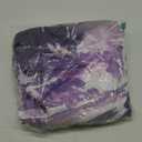 Purple Floral Shower Curtain, Watercolor Lavender Flower Shower Curtain for Bathroom, Modern Abstract Ink Decorative Fabric Shower Curtain Set with Hooks 72"x72"