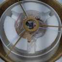 SineRise 12'' Rattan Flush Mount Ceiling Light Fixture,2-Tier Drum Hand-Woven Boho Flush Mount Ceiling Light,Farmhouse Light Fixture for Living Room,Kitchen,Bedroom Foyer Entryway ect. (Gold)