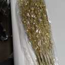 Joiedomi 24 Pcs Christmas Tree Berry Stem (Gold), Decorative Bead Sticks, Glittery Twigs, Picks, Branches for Christmas Tree, Small Vase, Holiday, Wedding, Party (17 Inches, Gold)