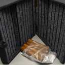 17.13" H Dog Stairs for Small Dogs, 2-in-1 Pet Steps & Ottoman - Foldable Dog Stairs for Couch, Non-Slip Wooden Pet Stairs for Puppy Senior Injured Dogs (Black)