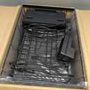 7 code Large Dish Drying Rack for Kitchen Counter, Detachable Large Capacity Dish Drainer Organizer, 2-Tier Dish Racks with Utensil Holder, Black