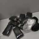 9 Pcs Waterproof Incontinence Underpants Plastic Pants Leak Proof Incontinence Underwear Adult Diaper Cover(XL,Black)
