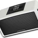 Simple Music Player for Seniors, Audiobook Player Easy to Use with Large Button for Elderly with Dementia, Blind, Alzheimer's, No Need WiFi/Bluetooth, with 32GB TF Card, Gray