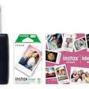 FUJIFILM Instax Mini Link 2 Smartphone Printer Bundle 2025 - Space Blue