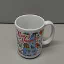 Boston International Coffee Mug Rosanne Beck State Collection Ceramic Tea Cup, 15 Ounces, New Hampshire