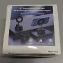 Vacuum Magnetic Car Phone Holder for Mag-Safe [89+LBS Suction & 3200gf Magnetic] 360 Adjustable Ultra Suction Cup Phone Holders for Your Car, Car Mount for iPhone 17 Pro Max 16 15 14 13 12 Air Plus (Black)