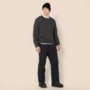 Amazon Essentials Men's Water-Resistant Insulated Snowboard Ski Snow Pant (Black, L)