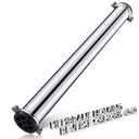 Blulu 304 Stainless Steel Reverse Osmosis Compatible with 4040 Membrane Housing Heavy Duty 4"x40" Commercial Ro Membrane Pressure Vessel Good for Industrial Use