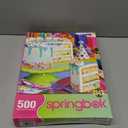 Springbok Birthday Cake 500 Piece Jigsaw Puzzle for Adults and Family Unique Cut Pieces - Made in USA