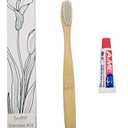 Individually Wrapped Disposable Toothbrush and Toothpaste Boxed 30 Sets per Case Flower Series