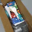 118Pcs Mini Play Kitchen Accessories for Kids, Pretend Cooking Playset with Cookware, Tableware & 2 Fruit Sets, Learning Gift for Girls, Boys, Toddlers, Green