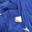 SUPERO Royal Blue Waterproof Polyester Spandex Chair Cover (12PCS), Universal Fit for Indoor/Outdoor Activities, Protector for Party, Banquet, Wedding Event, Hotel