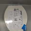 KOHLER 20110-96 Brevia, Slow Close Toilet Seat, Elongated Toilet Seat, Grip-Tight Bumpers Quick-Attach Hardware, Biscuit