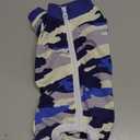 Dog Surgery Recovery Suit, Dog Onesie for Surgery Female Male Dogs, Dogs Pajamas Long Sleeve, Small Dogs Onesie, Abdominal Wound Bandages Surgical Suit, Cat Recovery Suit for Shedding Skin Disease (Blue Camo)