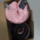 Supet Raised Inflatable Dog Cone Alternative Collars for After Surgery, Dog Donut Collar After Surgery, Soft Pet Cone for Dogs to Stop Licking (M(Neck 9"-12.5"), Pink)