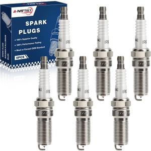 Iridium Spark Plugs 6 Pack 94374 LTR6IX Fit for 2011-2020 Ford F150 3.5 V6 Expedition Explorer Flex Taurus Transit-150 250 & Lincoln MKS MKT Navigator 2011 2012 2013 2014 2015 2016 2017 2018 2019 2020