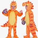 Spooktacular Creations Halloween Dinosaur Costume Kids, T-Rex Costume Toddler with Egg for Baby Child Halloween Dressup Party 18-24 Months 