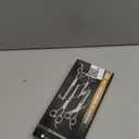 CIICII Dog Grooming Scissors Kit, 7 Inch Professional Pet Grooming Scissors Set with Safety Round Tip (Dogs/Cat Hair Cutting Trimming Thinning Shears with Curved Scissors) for DIY Home Salon (Black)