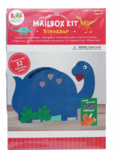 Loli & Pop Mailbox Kit Dinosaur 2 Pack