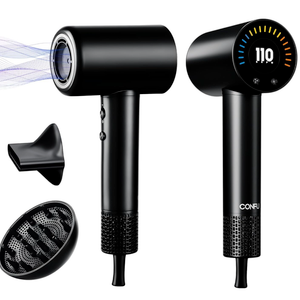 CONFU Hair Dryer, 110000 RPM Fast Drying Blow Dryer with Magnetic Diffuser and Concentrator, Professional Lightweight Ionic Hair Dryer for Women and Men
