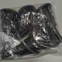 6PCS Steel Stem Plastic Bed Frame Feet to Replace Wheels. Sturdy and Protect Floor. Replacement Bed Feet with Plastic Inserts