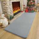 Amearea Modern Soft Hallway Runner Rug, 2x8 Feet Area Rug Runners for Hallways, Washable Runner Rugs, Non Slip Memory Foam Runner Rugs Carpet for Entrance Kitchen Kids Room Decor, Grey