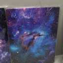 arteWOODS Canvas Wall Art Outer Space Pictures Fantastic Starry Painting Artwork Galaxy Nebula Canvas Prints for Bedroom Bathroom Living Room Kicthen Office Home Wall Decor 12" x 16" x 3 Panels