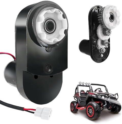 24 Volt High Torque Motor Gearbox for 4x4 Power Wheels, 24V Brushless Motor for Ride on Truck, Huffy Torex Parts, ATV, 2300RPM, 150W, 18V/20V, MY4845