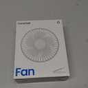 Gaiatop Portable Clip on Fan Battery Operated, Small Powerful 3 Speed Quiet 360 Rotate, USB Rechargeable Mini Personal Cooling Fan for Desk Table Home Office Stroller Camping Women Gifts Black Blue