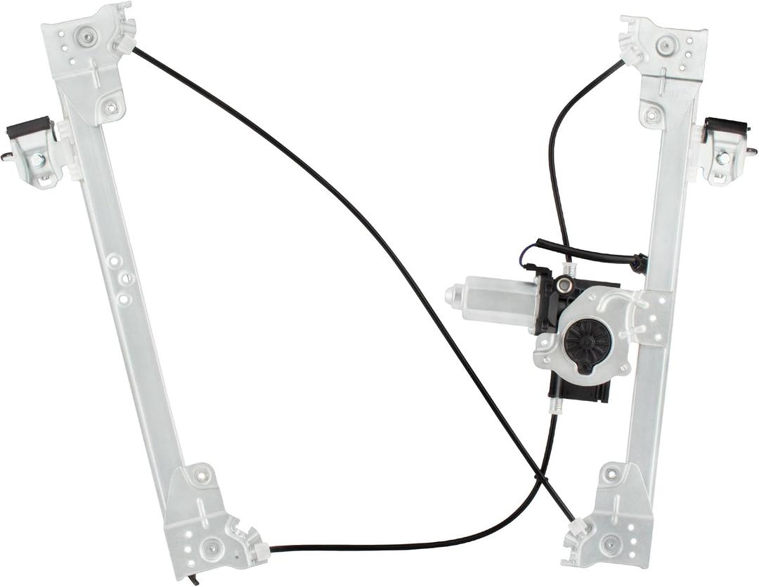 748-192 Front Left Driver Side Power Window Regulator w/Motor Fit For Jeep Grand Cherokee 2005 Sport Utility 3.7L 4.7L 5.7L Replace# 4589171AA, 4589171AC, 4589171AE, 55394227AC, 68045697AG