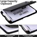 SFLHHDM Storage Clipboard with Pen Holder, High Capacity Clipboards for Classroom, Clip Boards 8.5x11 with Storage, Low-Profile Clip, Lightweight Plastic Clipboard for Kids, Lawers, Office Workers