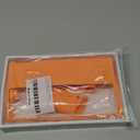 PlayVital ZealProtect Soft Protective Case for Nintendo Switch OLED, Flexible Protector Joycon Grip Cover for Nintendo Switch OLED with Thumb Grips & ABXY Direction Button Cap - Apricot Yellow