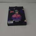 BRIGHTDECK 2 Pack Halloween Neon Signs, White Ghost, Blue Bat Full Moon Neon Lights Decorations, USB/Battery Powered Led Neon Sign for Halloween Wall Decor, Bedroom, Kids Gift, Bar, Party(Full Moon)