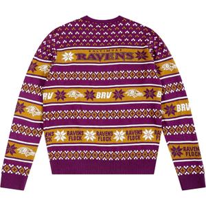 FOCO NFL Team Big Logo Ugly Sweater (XX-Large)