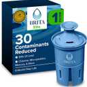 Brita Elite Water Filter Replacement for Pitchers and Dispensers, BPAFree, Reduces 99% of Lead, Lasts Six Months or 120 Gallons, Includes 1 Pitcher Replacement Filter