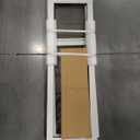 Doggy Door for Sliding Glass Door, Adjustable Height 75 4/5" to 80 3/10" Sliding Door Dog Door Insert, Suitable for Small Doggies Up to 25 lbs, Medium, White