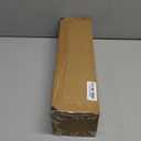 KAMANINA Silver Crystal Curtain Rod 72 to 144 Inches (6-12 Feet), 1 Inch Heavy Duty Curtain Rods for Windows, Telescoping Long Drapery Rods with Acrylic Diamond Netted Texture Finials