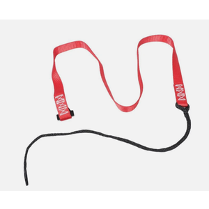 64" Plow Strap for ATV/UTV Winch - 4800lbs Heavy Duty Lift Strap - Ultra High Molecular Weight Polyethylene, Red