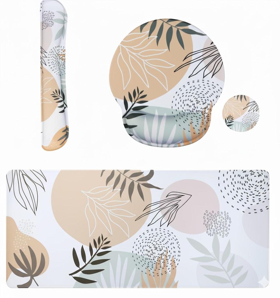 Keyboard Mouse Pad Set of 3