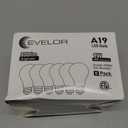 6-Pack A19 LED Light Bulbs,60 Watt Equivalent Daylight 5000K with E26 Base,Efficient 9W,800 Lumens Non-Dimmable LED Bulbs,15000 Hours, Ideal for Bedroom Living Room