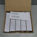500#8 Gummed Double Window Security Check Envelopes - Designed for QuickBooks Checks, Business Mailing, and Security - Computer Printed Checks - Gummed Flap - 3 5/8 X 8 11/16