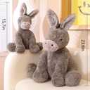 Donkey Stuffed Animal,Stuffed Donkey Plush Toy -15.7 Inches