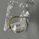 Coach Pegged C Logo Hinged Bangle Bracelet