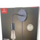 Globe Holden PlugIn Wall Sconce 2 In 1