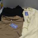 Velvelhall 3 Pack Men’s Waffle Henley Shirts, Long Sleeve Button Tops Casual Basic T-Shirts Lightweight Knit Pullover(Black, Mocha, Cream,Medium)2XL