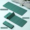 HAHE 7-Fold Design Extra Thick Yoga Mat 72"L x 24"W x 0.47", TPE | Fitness Exercise Mats, Non-Slip Foldable Yoga Mat, High Density, Portable for Men & Women, Yoga, Pilates, Home Gym