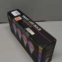 4 Pack RGB Color Changing Light Bulbs with Remote,RGBW LED Light Bulbs,9W Warm White 6500K,16 Color Multicolor A19 E27 Dimmable Memory Function,for Home Decoration,Stage,Bar,Party